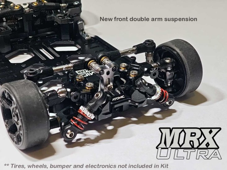 Atomic MRX Ultra Linkless 2WD Competition 1/28 Racing Chassis Kit