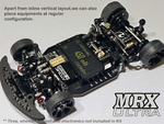Atomic MRX Ultra Linkless 2WD Competition 1/28 Racing Chassis Kit