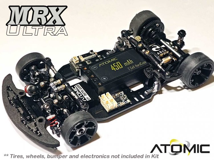 Atomic MRX Ultra Linkless 2WD Competition 1/28 Racing Chassis Kit