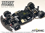 Atomic MRX Ultra Linkless 2WD Competition 1/28 Racing Chassis Kit