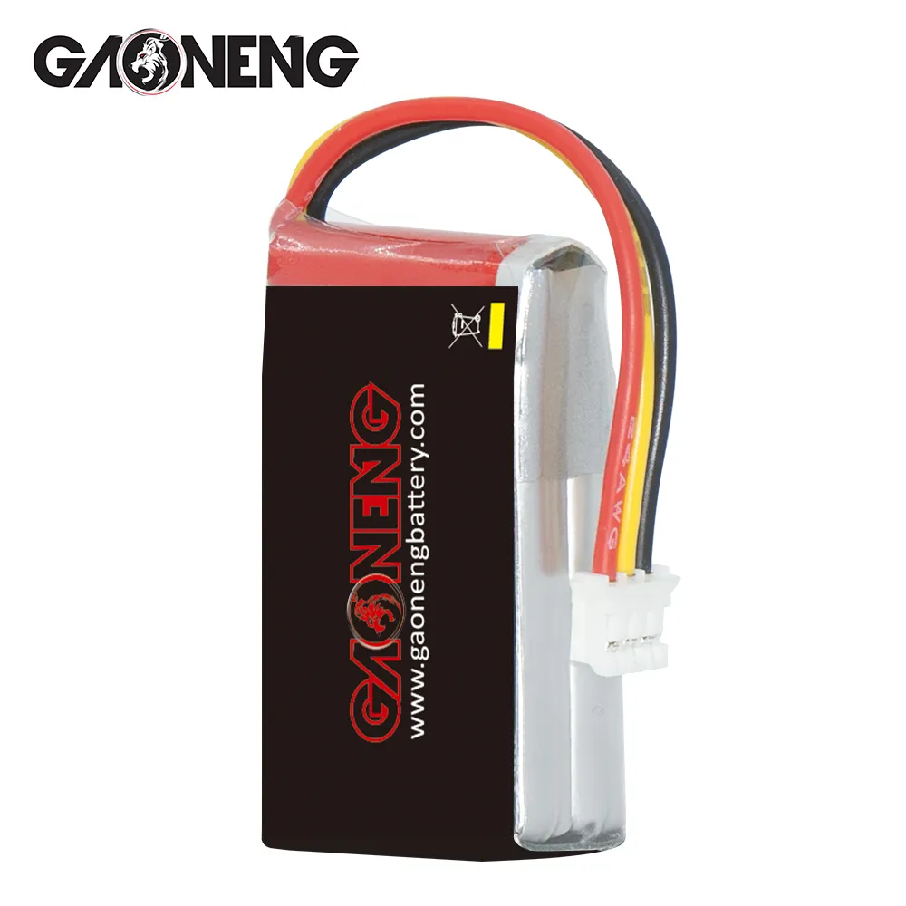 GAONENG GNB 2S 7.4V 550mAh 60C LiPo Battery PH2.0 3Pin Connector