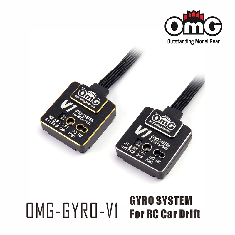 OMG-GYRO-V1 Dual System Gyro for RC Car - Golden – Direct RC