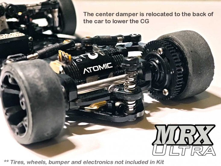 Atomic MRX Ultra Linkless 2WD Competition 1/28 Racing Chassis Kit