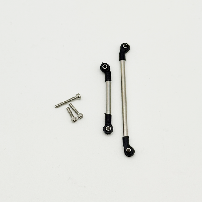 FURITEK +4MM ALUMINUM STEERING LINK SET FOR 1/30 RC CRAWLERS