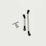 FURITEK +4MM ALUMINUM STEERING LINK SET FOR 1/30 RC CRAWLERS