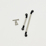 FURITEK +4MM ALUMINUM STEERING LINK SET FOR 1/30 RC CRAWLERS