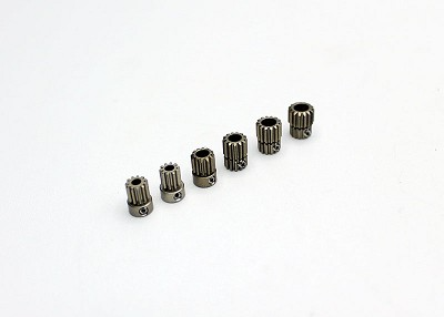 Reflex Racing 64 Pitch Hardcoated Alumiunm Pinion Gear Set Version 2