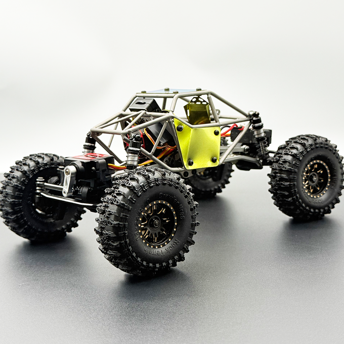 Furitek Limited Edition Titan Buggy 18 – RTR Titanium Gold Edition w/ Active Pro 4WS & Micro Tesla DigiBoard