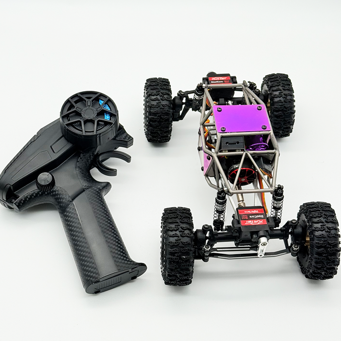 Furitek Limited Edition Titan Buggy 18 – RTR Titanium Purple Edition w/ Active Pro 4WS & Micro Tesla DigiBoard