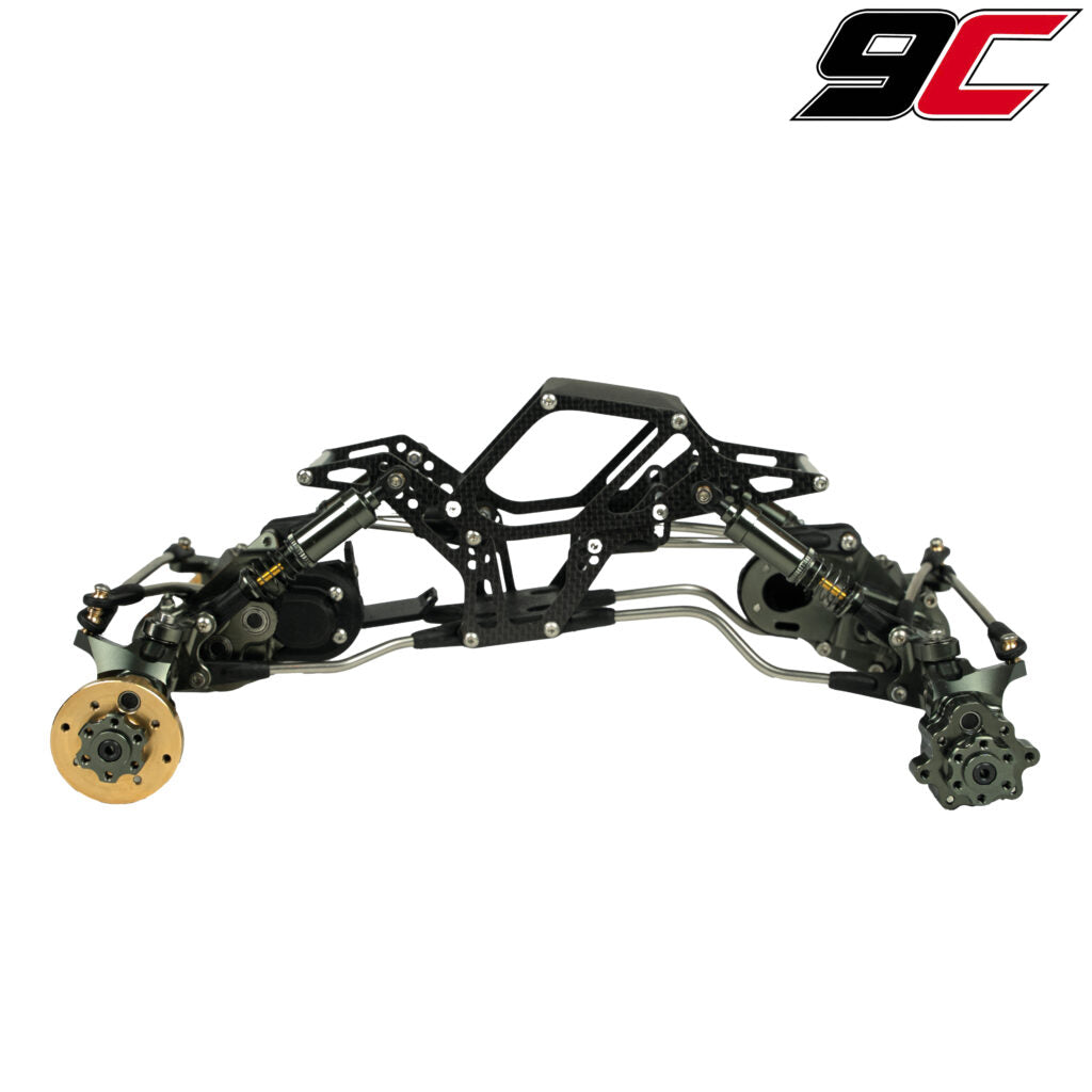 9C MONTY FRONT AXLE SET