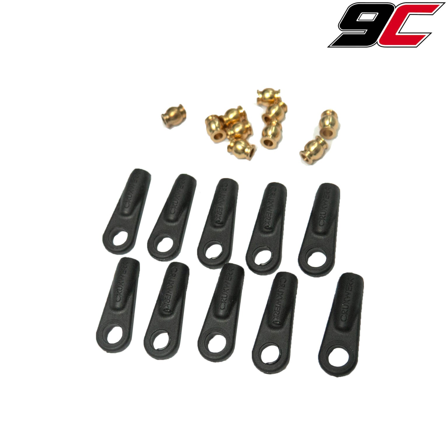 9C MONTY ROD END SET (10 PCS)
