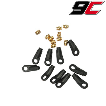 9C MONTY SHOCK ROD END (10PCS)