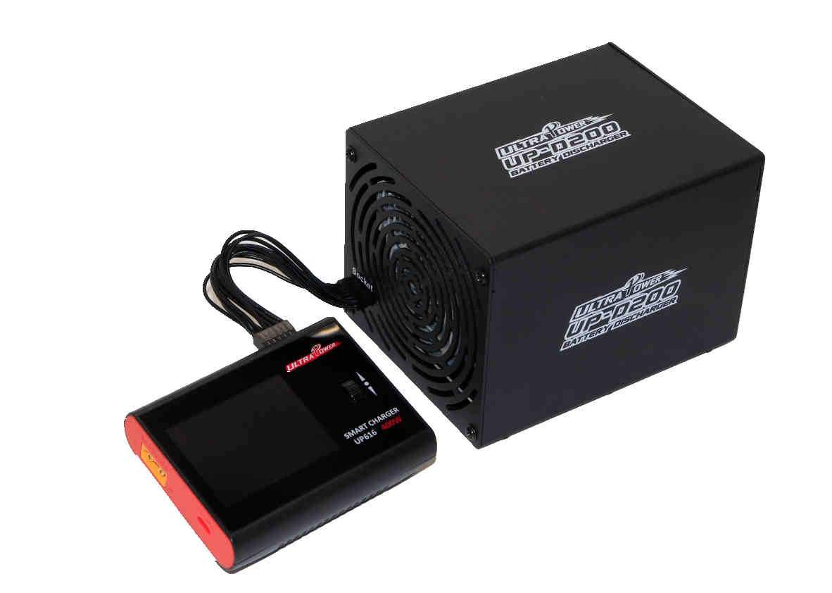 Ultra Power UP-D200 200W 15A External Discharger For UP616 Charger - HeliDirect