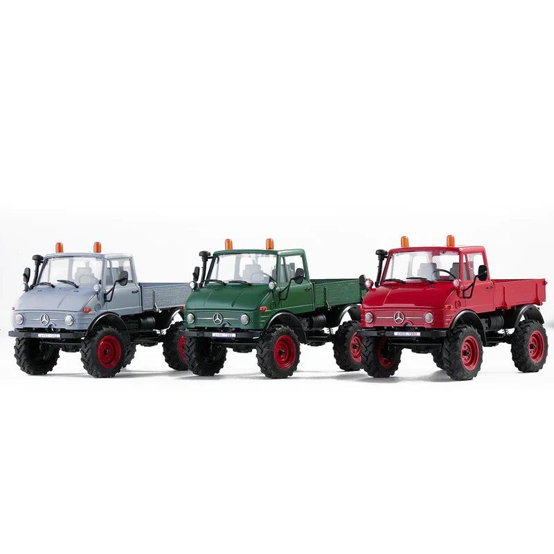 FMS 1:24 FCX24 Mercedes-Benz Unimog 421 RTR - GREEN - HeliDirect