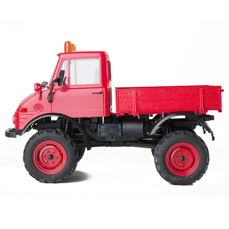 FMS 1:24 FCX24 Mercedes-Benz Unimog 421 RTR - RED - HeliDirect