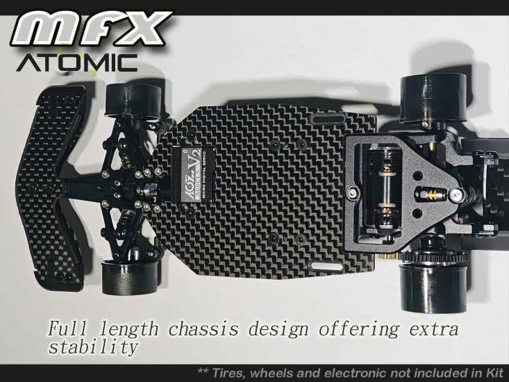Atomic MFX 1/28 F1 Competition Chassis Kit (with Lexan Body)