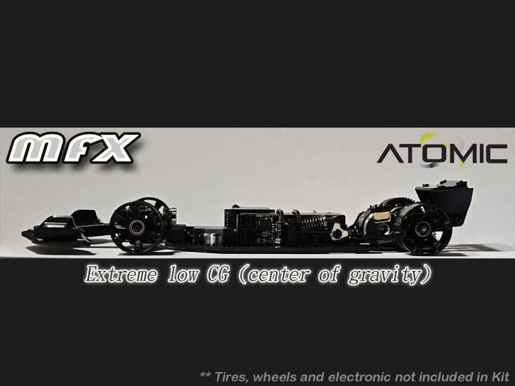 Atomic MFX 1/28 F1 Competition Chassis Kit (with Lexan Body)