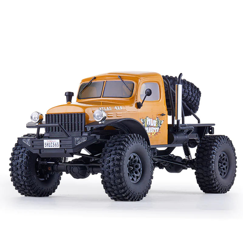 FMS Roc Hobby 1:10 Atlas 4x4 Off-Road Truck RS - Yellow – Direct RC