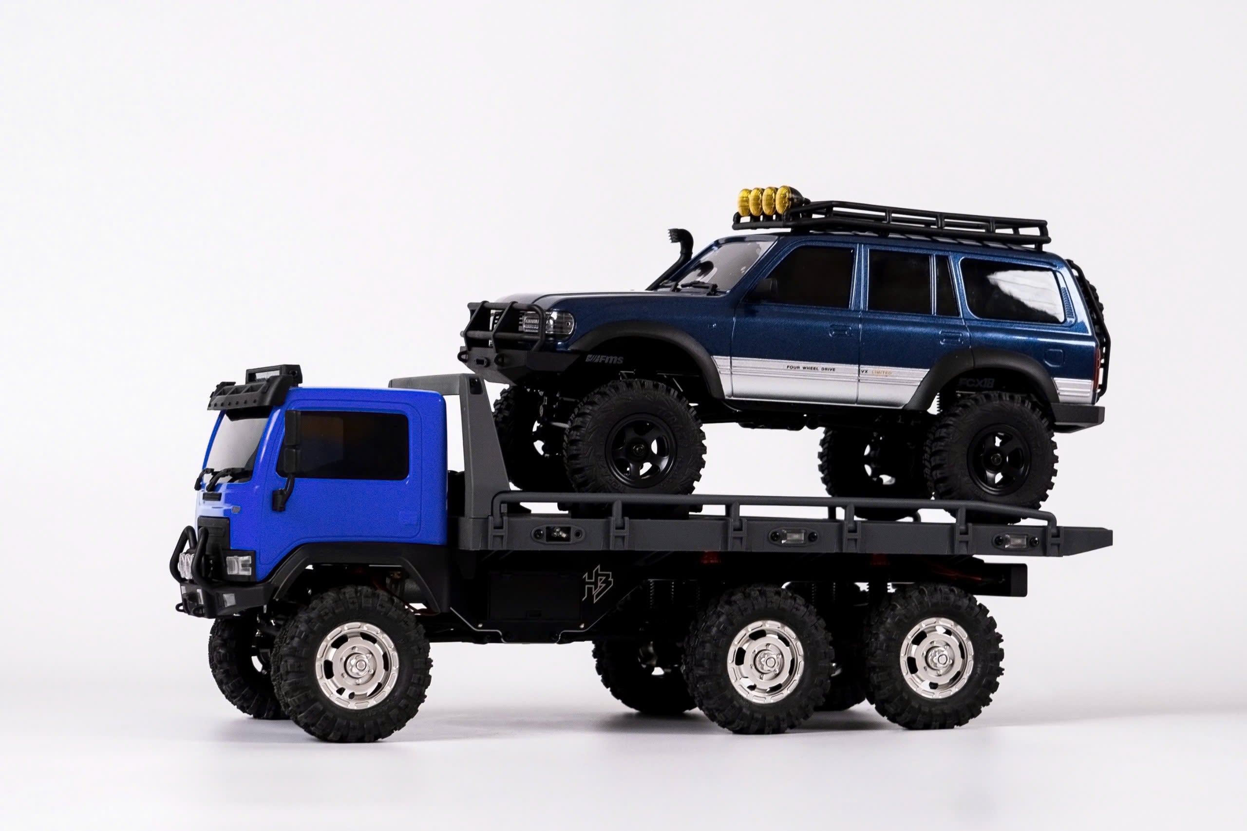 Hobbyplus ARKTOS 6X6 Blue Body/Black Rear Bed