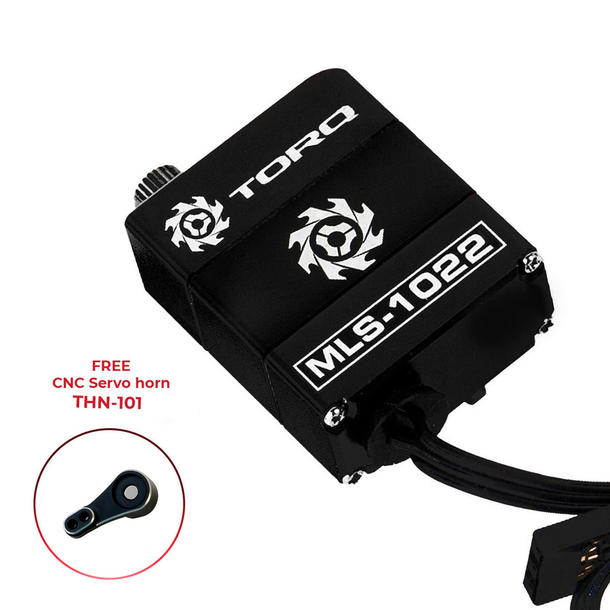 TORQ MLS-1022B Premium High Torque Servo for Axial SCX24 - Black