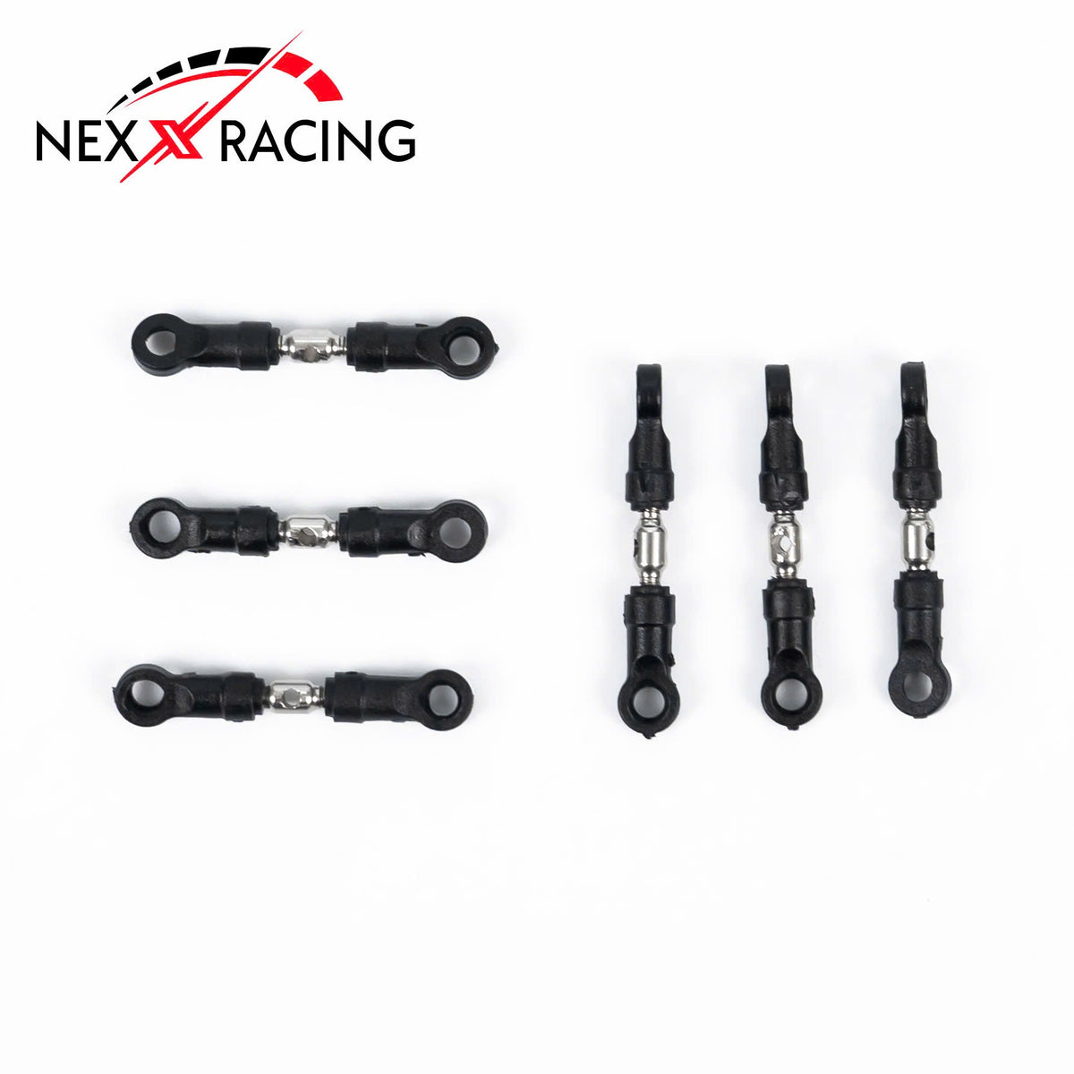 Nexx Racing Adjustable Turnbuckle Set For Micro-B/ HPI Maverick Microbe/Hobby Plus Speck-B