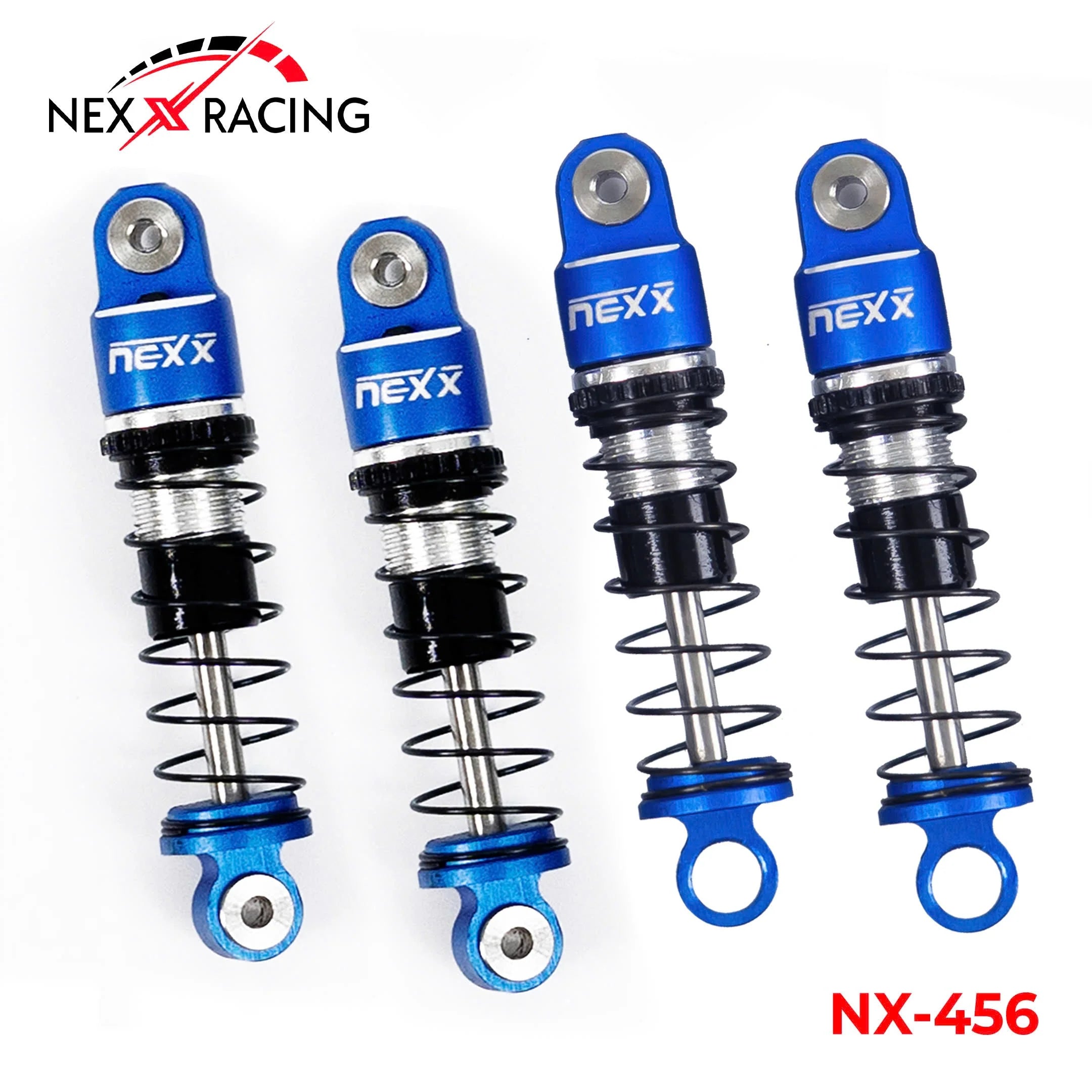 Losi 1/24 Micro-B 2WD Buggy RTR (White) With Nexx Racing Adjustable Turnbuckle Set & Oil Shock (4pcs) - Big Savings $18.29 Off
