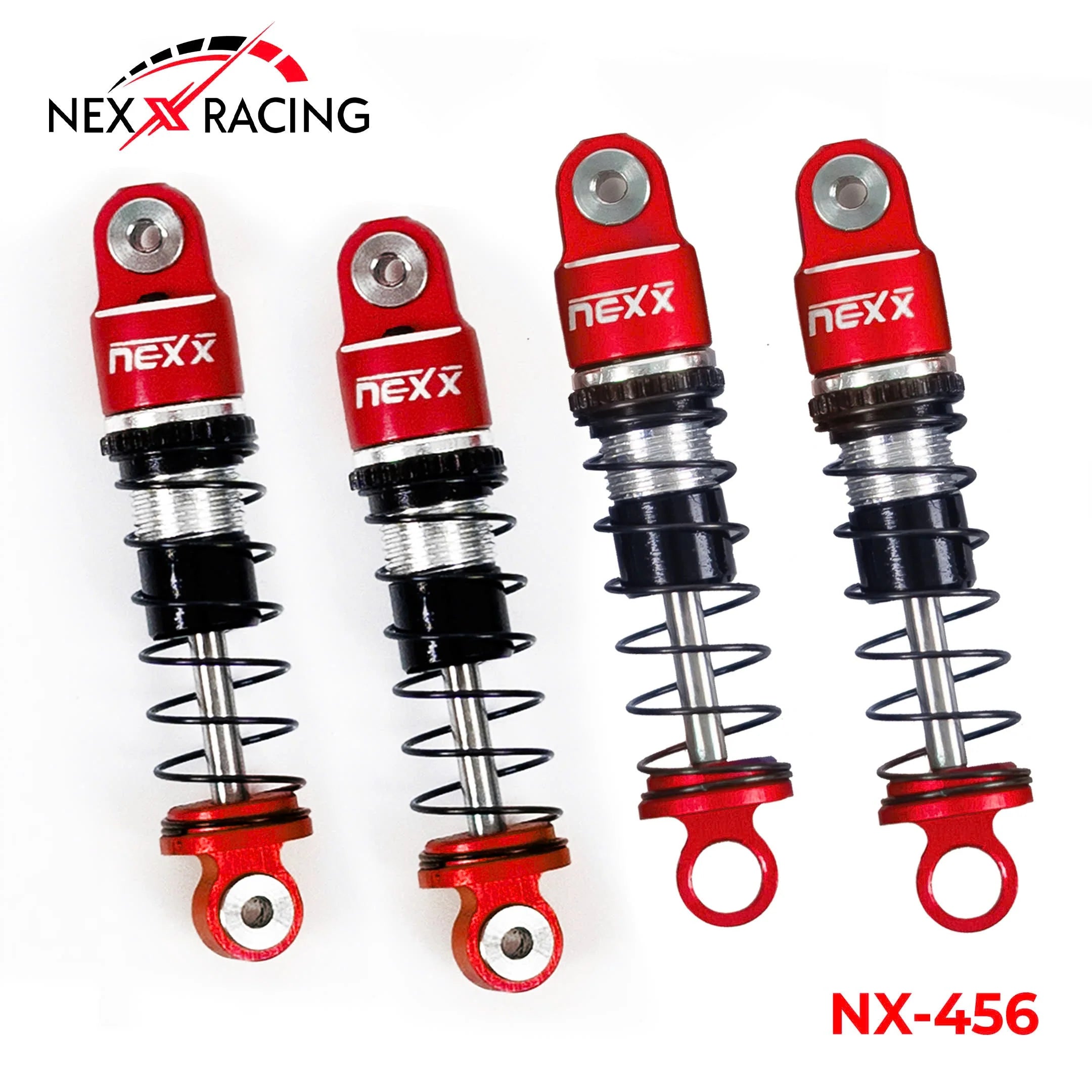 Losi 1/24 Micro-B 2WD Buggy RTR (White) With Nexx Racing Adjustable Turnbuckle Set & Oil Shock (4pcs) - Big Savings $18.29 Off