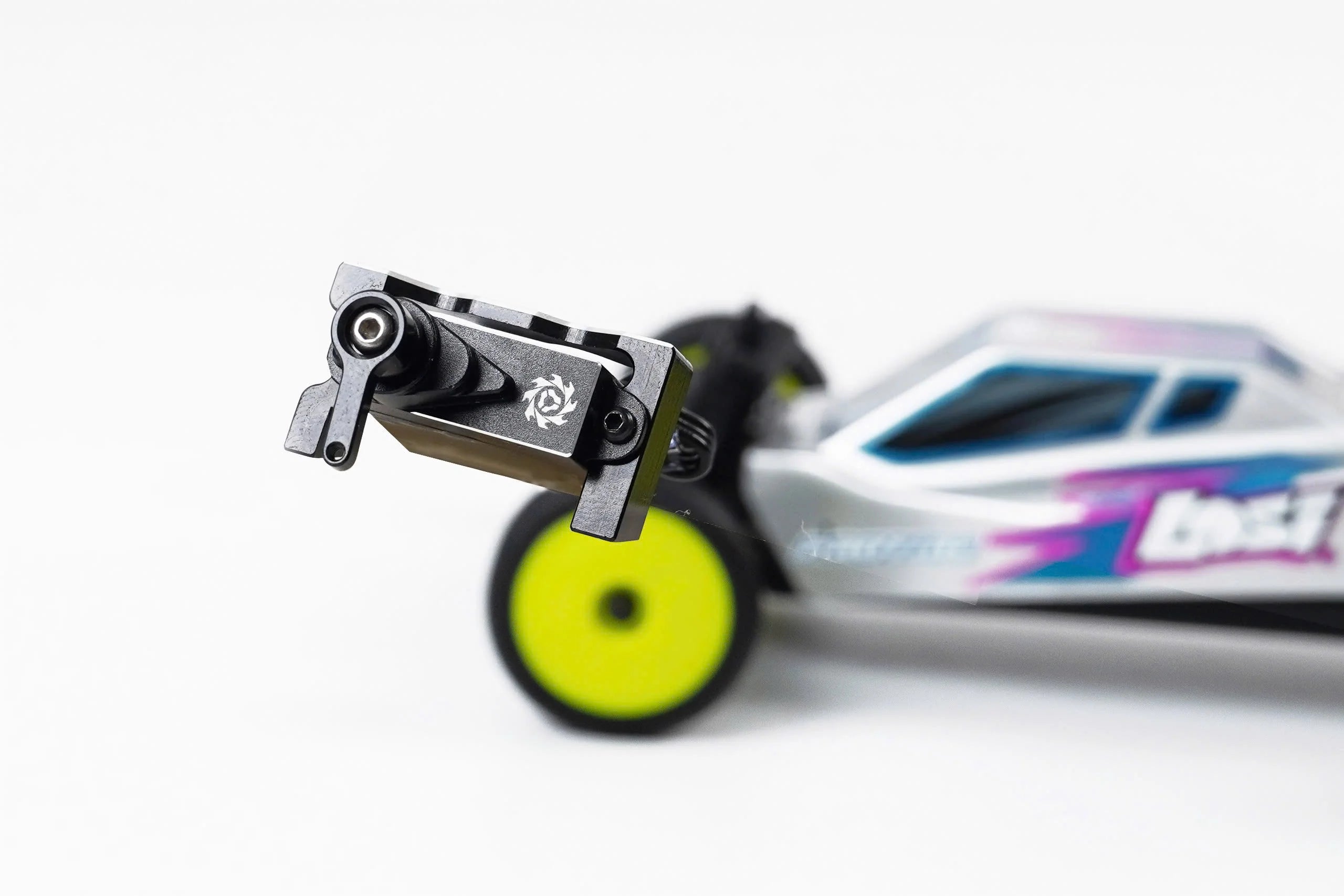 Losi 1/24 Micro-B 2WD Buggy RTR (White) With TORQ Coreless Titanium Gear 7g Micro Servo, aluminum servo horn & Servo Mount - Big Savings $11.93 Off