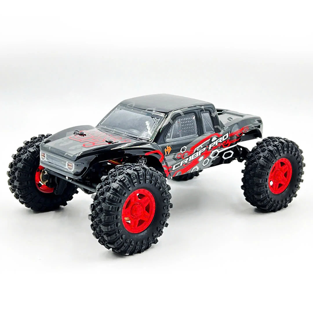 HobbyPlus CR-18P PRO Brushless Juice Up Edition (Red) With TORQ MLS-1024 Premium DIRECT-MOUNT Servo