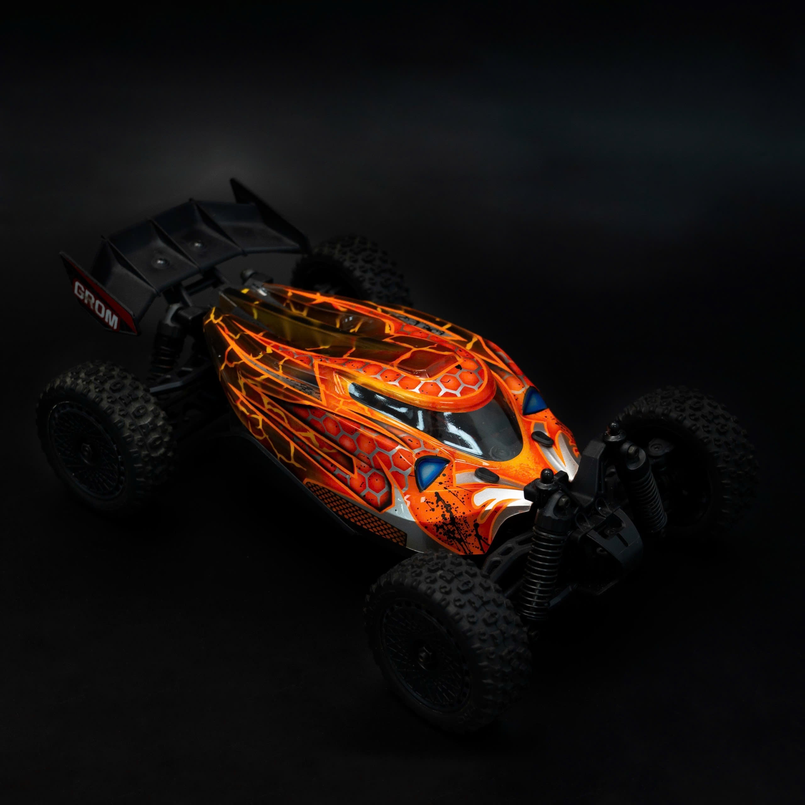RADIANZ Arrma Vel'koz Airbrush Lexan Body - Fire
