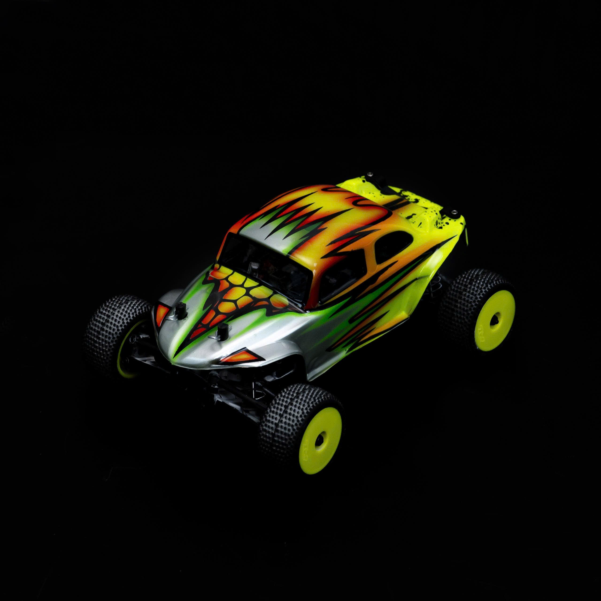 RADIANZ Micro-T Bugster Airbrush Lexan Body – Dusty