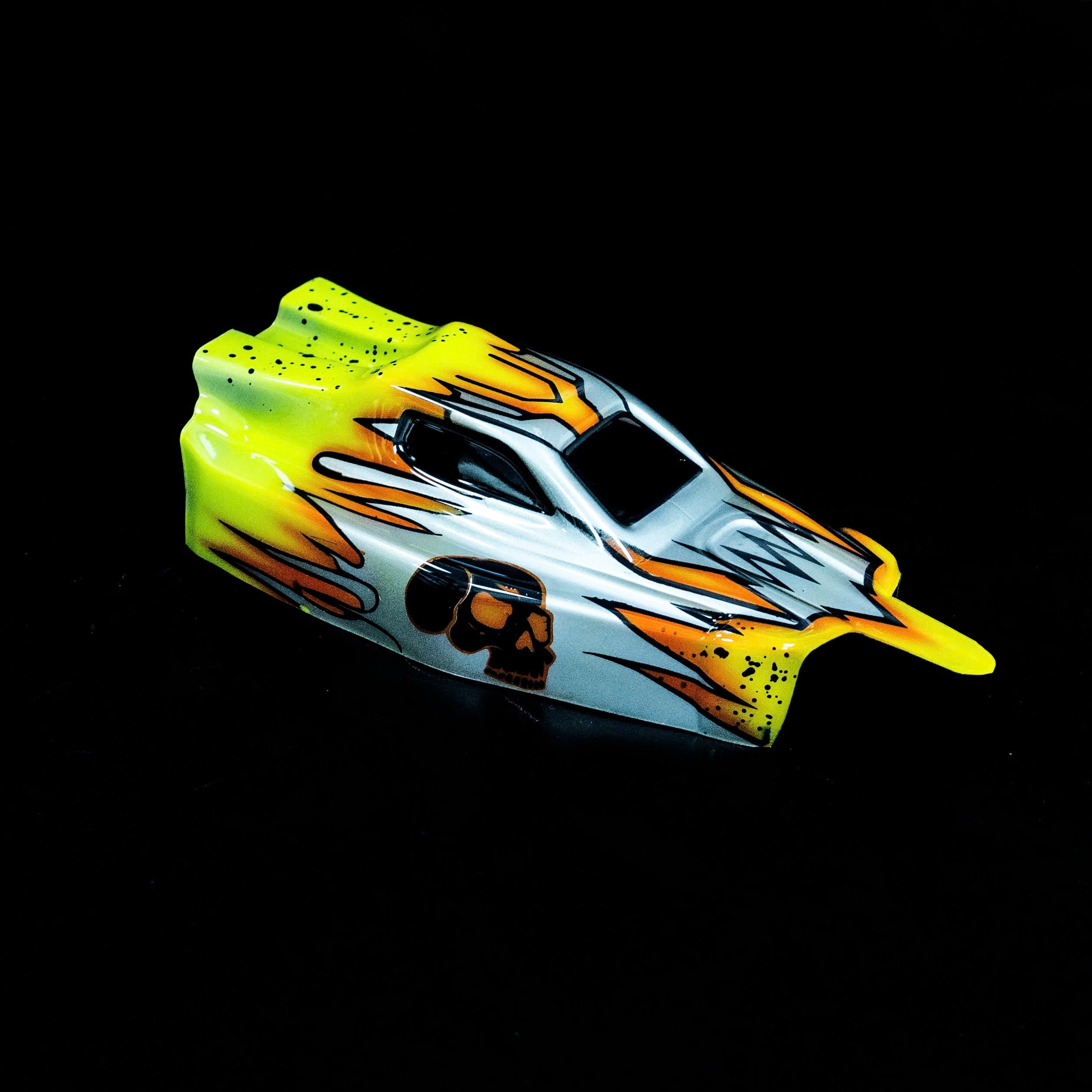 RADIANZ Retro Airbrush Lexan Body – Retro Flames