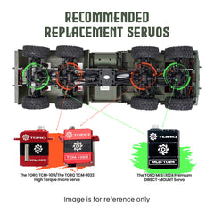 HobbyPlus CR-18P Terranaut 8X8 AWS RC Crawler