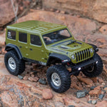 Axial 1/24 SCX24 Jeep Wrangler JLU 4X4 Rock Crawler Brushed RTR - Gray - HeliDirect
