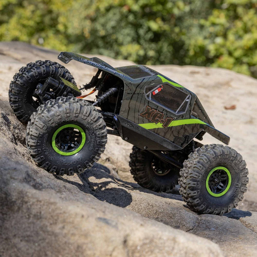 Axial 1/24 AX24 XC-1 4WS Crawler Brushed RTR - Green - HeliDirect