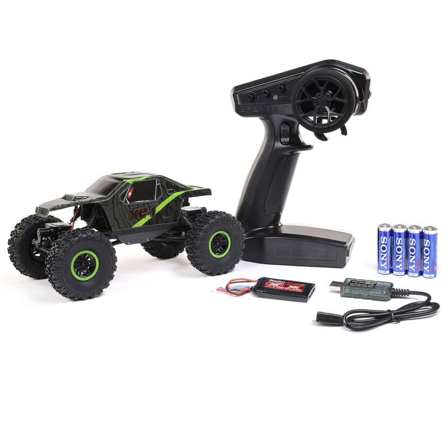 Axial 1/24 AX24 XC-1 4WS Crawler Brushed RTR - Green - HeliDirect