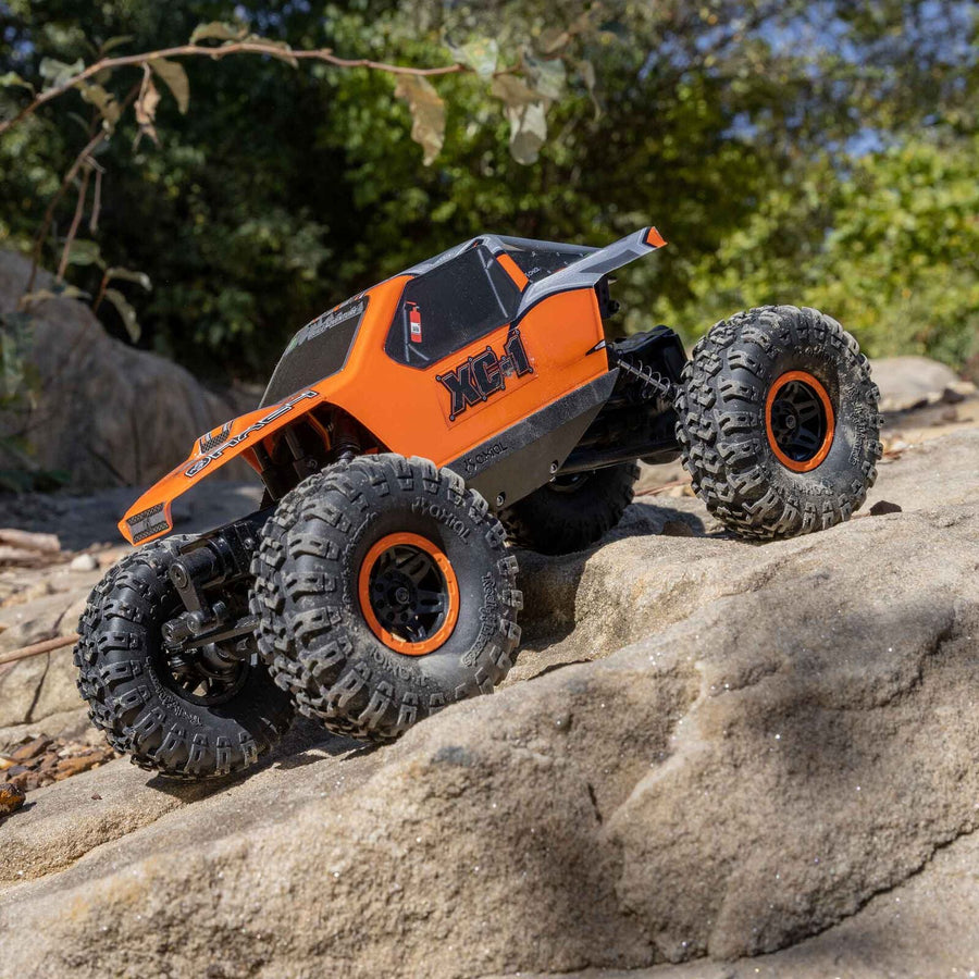 Axial 1/24 AX24 XC-1 4WS Crawler Brushed RTR - Orange - HeliDirect