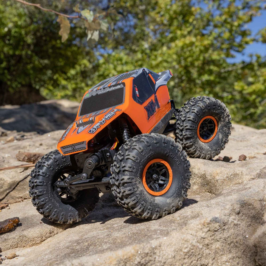 Axial 1/24 AX24 XC-1 4WS Crawler Brushed RTR - Orange - HeliDirect