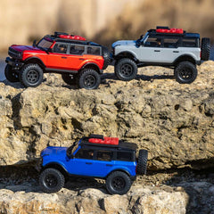 Axial Racing Scx24 2021 Bronco 4WD Truck Brushed RTR, Red - HeliDirect