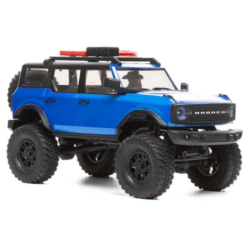 Axial Racing Scx24 2021 Bronco 4WD Truck Brushed RTR, Blue - HeliDirect
