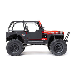 Axial 1/10 SCX10 III Jeep CJ-7 4WD Brushed RTR - Red - HeliDirect