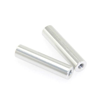 CD0310 M3 Threaded 6x26mm Aluminum Link (SILVER anodized, for F250 SD) 2pcs - HeliDirect