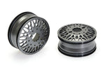 CD0646 KG1 KD014 TRIDENT–D REAR Wheel (GUNMETAL,, 37mm width) 2pcs - Cen Racing USA