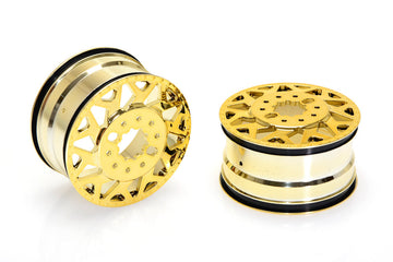CD0672  American Force H01 CONTRA Wheel GOLD CHROME, 2pcs - Cen Racing USA