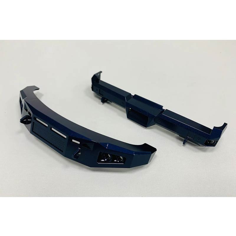 CKD0493 KAOS Blue Galaxy Bumper Set (For for F250 or F450) - HeliDirect