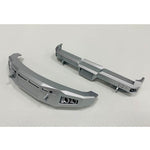 CKD0496 KAOS Matte Silver color Bumper Set (For for F250 or F450) - HeliDirect
