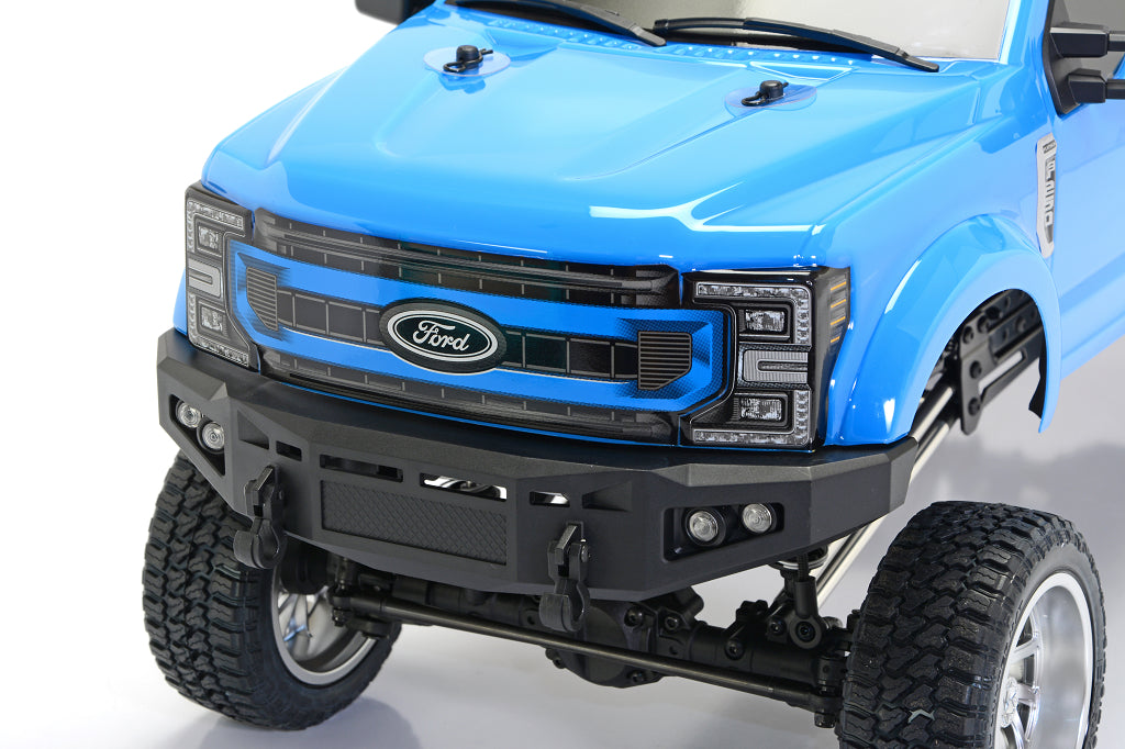Cen Racing Ford F250 KG1 Edition Lifted Truck Daytona Blue - RTR - HeliDirect