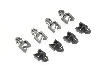 G73851 Wire Saddle (RGB wire clamps. Clamp style , 8pcs) - HeliDirect