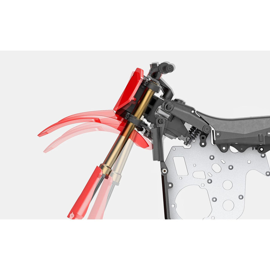 Losi 1/4 Promoto-MX Motorcycle RTR, FXR - RED - HeliDirect