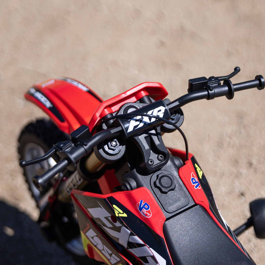 Losi 1/4 Promoto-MX Motorcycle RTR, FXR - RED - HeliDirect